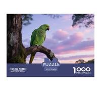 Parrot 1000 Piece Puzzle Easy Difficulty For Ages 12+ Brain Teaser Family Fun Bird Gift-Worthy Set 70x50cm/1000pcs