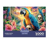 Parrot 1000 Piece Puzzle for Adults - Challenging Jigsaw for Mindfulness & Wall Art, Premium Quality with Detailed Art Print 70x50cm/1000pcs