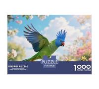 Parrot 1000 Piece Puzzle Fun Challenge For All Ages Brain Exercise Bird Decorative And Giftable 38x26cm/1000pcs
