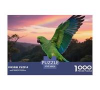 Parrot 1000pc Puzzle Visual Challenge For All Ages Mind Booster Bird Great Display Option 38x26cm/1000pcs