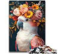 Parrot And Flowers 2000 Pieces Jigsaw Puzzles for Adults And Teens,Learning Educational Toy for Is Ideal As A Gift for The Whole Family (70X100cm)