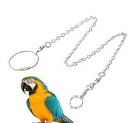 Parrot Anklet Bird Leash | Sparrow Off Traction Leash for Outdoor Use - Outdoor and Indoor Parrot Harness Leash, Bird Training A Bird Anklet is resistant to rust, deformation and damage and will last
