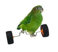 Parrot Balance Toy | Balancing Bike Toy Interactive Row Roller,Intelligence Enrichment Fun Cage Engaging Activity for Wood Perch Display Glass Tabletop Home
