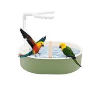 Parrot Bath, Automatic Water Fountain with USB Powered | for Parrots | for Parrots | for Wavy Parrots, Diamonds Mandarins, Cockatiels, Conures, Inseparables, Ashes, Indoor Cage