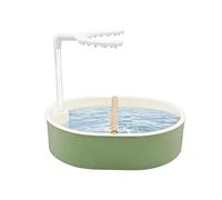 Parrot Bath - USB Powered Bath - Bird Shower | for Wavy Parrots, Mandarin Diamonds, Cockatiels, Conures, Inseparables, Ashes, Indoor Cage