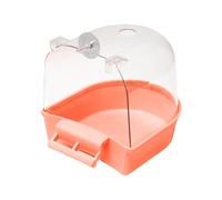 Parrot Bathtub - Bird Bath Box | Transparent Bird Cage Bath Box, Shower Box with Cage Bath Tube, Bowl For Parrot Bath Shower Box, Accessories For J
