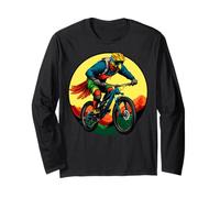 Parrot Bike / Mountain Biker Parrot Long Sleeve T-Shirt