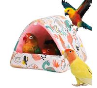 Parrot Bird Nest - Cotton Hanging Bed, Comfortable Sleep, Soft Durable Cotton, Semi-Enclosed Resting Space, Indoor Outdoor Relaxation | Ideal for Parrots, Budgies,Small Birds, Cage, Aviary Use
