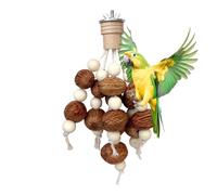 Parrot Bite Game - Bird Beak Care Interactive Chew Blocks Enrichment Training Accessories | Animal Lover Trainer for Zoo, Aviary, Apartment, Home, A
