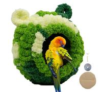 Parrot Breeding Nest Bed,Soft Bird Sleeping Hut Small Bird House | Creative Winter Warm Parrot Nest Bird Nest House For Small Birds