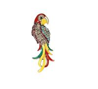 Parrot Brooches Animal Personality Bird Clothing Coat Accessories