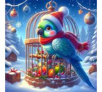 Parrot Cage 500 Piece Jigsaw Puzzles for Adults and Kids, Impossible Puzzle, Jigsaws 500 pieces for adults Gifts, Difficult jigsaw puzzles for The Whole Family