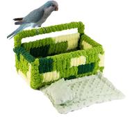 Parrot Cage, Birdcage Nest Bed | Birdcage Bed Multipurpose Large Parrot Nest - Soft Parrot Nest with Cushion and Pillow, Warm Nest Bed for Napping, Relaxing, Resting