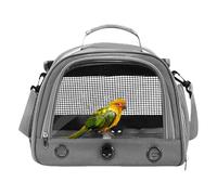 Parrot Cage - Breathable Parrot Carrier with Zipper Bird Travel Carrier | Small Pet Carrier with Shoulder Strap Bird Guinea Squirrel Portable Travel Bird