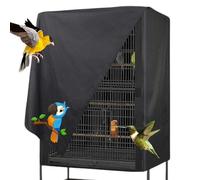 Parrot Cage Cover, Weatherproof Bird House Protection, Breathable Fabric Birds, Decorative Animal Print Cloth for Budgies, Cockatoes, Kittens and Indoor Use, Washable Pet
