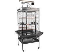 PARROT CAGE PAOLO ANTHRACITE 82x77,5x165M