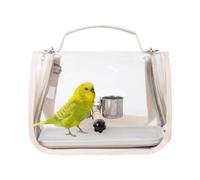 Parrot Carrier - Bird Transport Backpack with a Perch,Hiking Cockatiel Carrying Cage - Suitable for Parrot, Parakeet, Cockatoo, Conure, Cockatoo, Outdoor Tour, Camping, Car Ride and the Va