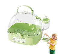 Parrot Carrier - Portable Bird Cage, Lightweight and Ventilated Hand Bag with Drinker for Small Pets such as Ferrets Rabbits and Reptiles