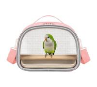 Parrot Carrier Travel Cage - Portable Parakeet Bag Tray