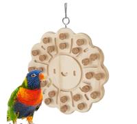 Parrot Chew Cork Toy - Parrot Intelligence Chewing Toy, Wooden Biting Training Bird Toy | Attract Medium Parrot Chewing Emotional Enrichment Toy for Small and Medium Bird Intelligence and Emotions