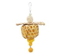 Parrot Chew Toy Bird Training Educational Chew Toy Bell