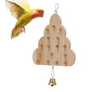 Parrot Chew Toys | Educational Chew Block Parakeet Training Games | Small Animal Activity Game Compact Bird Playground for Indoor Outdoor