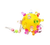 Parrot Chew Toys - Planet Design Colourful Chewing Ball, Parrot Chew Toys for Cage Training, Durable Foraging Relief Toy, Easy Climbing Play Tool, Bird Cage Accessory for Budgies Cockatiels