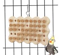 Parrot Chewing Stopper Toy,Bird Cage Toys - Cork Treasure Hunt Games for Hiding Treat, Parrot Toy for Small and Medium Bird Intelligence and Emotions