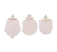 Parrot Claw Grinding Perch Lava Stone 3pcs for Parakeet
