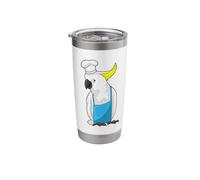 Parrot Cook Apron Cooking Stainless Steel Insulated Tumbler