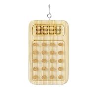 Parrot Cork Toys - Bird Cork Toys | Parrot Chewing Stopper Toy for Birds | Safe Bird Cage Toys | Wood Cork Toys for Budgerigar, Parakeet, Conure, Cockatiel, Love Birds & Finches