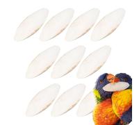Parrot Cuddle Bone - Parrot Bite Toy, Chewing Cuttlefish Bone | Natural Cuddle Bone Parrot Chews Toys, Chewing Cuttlefish Bone Bird Cuttlebone, Small Parrot Cage Toy for Parakeets Cockatiel Macaw Conu