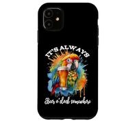 Parrot Drinking Its Beer O'Clock Somewhere Always 5 O Clock Case for iPhone 11