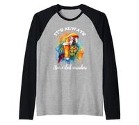 Parrot Drinking Its Beer O'Clock Somewhere Always 5 O Clock Raglan Baseball Tee
