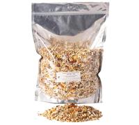 Parrot Essentials Premium Parrot Food - Nutritious Bird Seed Mix For African Grey, Amazon, Macaw, Parakeets, Cockatiels, Lovebirds, Budgies and Pet Birds.