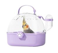 Parrot Exterior Bag, Hamster Outing Kit, Portable Bird Cage 18.4x16.3x17cm/7.24x6.42x6.69 Inches Portable & Lightweight/Ventilated Design For Outdoor Wild Adventures Secure Habitat