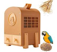 Parrot Feed Husk Separator,Bird Feed Cleaner,Electric Bird Feed Husk Blower,Electric Parrot Feed Grain Winnower,3-Speed Adjustable Fan,for Efficient Winnowing and Screening of Cereals