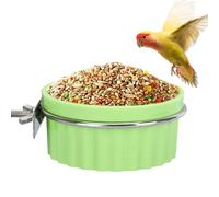 Parrot Feeder, Indoor Bird Feeders and Waterers, Waterer Dispenser Container Feeding Supplies, Pet Supplies for Parrot, Conure, Macaw, Lovebird, Canary, Small Animal