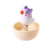 Parrot Feeders, Resistant Interactive Wobble Dish Toy | Parakeets Feeder,For Cockatiel Parakeet, Conure, Macaw, Budgerigar, Lovebirds, Small Pets, Bath, Indoor, Outdoor, Cage,
