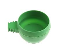 Parrot Feeding Cups Safe Plastics Dish Bird Food Bowl Water Cup With Handle Easy To Fix In Cage For Finch Die Cuts For Card Making Machine