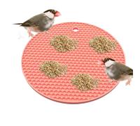Parrot Feeding Puzzle - Slow Eating Toy Mat, Foraging Mat for Budgies, Parakeets, African Greys | Interactive Enrichment for Pet Birds, Mental Stimulation, Training