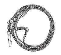 Parrot Foot Chain, Stainless Steel Anti- bite Flying Training Anklet Ring Bird Harness for Parrots Macaw African Greys Parakeet Cockatoo Cockatiel