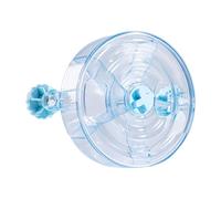 Parrot Foraging Wheel | Food Rotate Training Toy | Interactive Foraging Feeder Wheel for Birds Cockatoos Parrots Lovebirds Parakeets Training Mental Enrichment Cage
