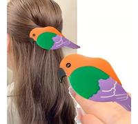 Parrot Hair Clips Birds Parrot Shape Claw Clip for Thick and Thin Hair Pretty Hair Grips Gifts Fun Decoration Cute Hair Accessories for Women Girls All Ages Adults
