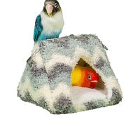 Parrot Hammock,Cotton Birds House Cage - Winter Warm Bird Tent Cabin, Stuffed Bird Hideaway Cave Thickened For Small Pets Sleeping And Playing