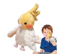 Parřot Hand Puppet - Funny Parřot Plush Toy with Moving Mouth | Interactive Bird Puppet for Role Play, Teaching, Preschool & Storytelling | Gift for Kids & on Birthdays & Festivals