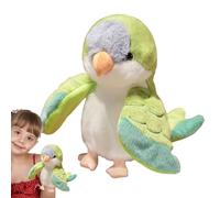 Parrot Hand Puppet, Parrot Stuffed Toy, Funny Soft Plush Material for Interactive Role Play, Educational Accessory, Storytelling Toy with Realistic Design for Puppet Theater Teaching Kids Boys