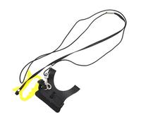 Parrot Harness Flying Training Vest and Leash in Black Suede | Adjustable Fit, Easy to Put on Take, Outdoor Use for Birds and Parrots