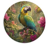 Parrot in A Tropical Forest,Rätsel Für Erwachsene 1000pcs (67.5x67.5cm),Herausforderungsspiele