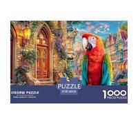 Parrot in TownPremium 1000-Piece Jigsaw Puzzles for Adults Offering A Challenging Educational Games Experience - A Perfectly Suited Gift for Adults And Kids Age 12 Years And Up to Explore Together 38